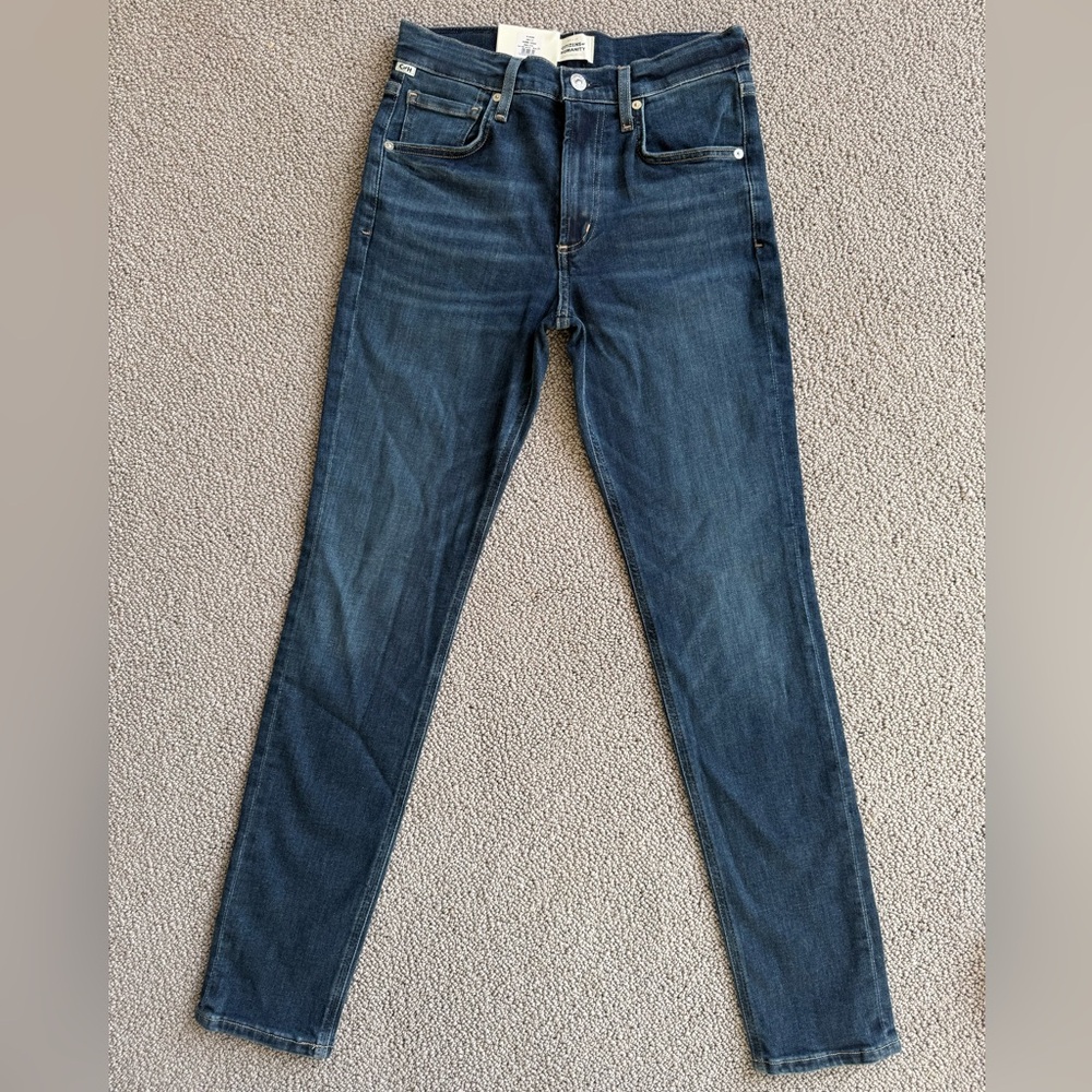 Citizens Of Humanity Solane Skinny Dark Blue Jeans size 25/ 29inseam